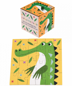 малък детски пъзел крокодилчето хари