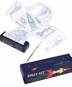 Мини детски комплект за оцветяване Космическа ера Rex London