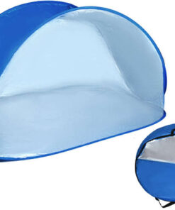 Плажна мини палатка в син цвят Malatec