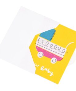 Поздравителна картичка бебешка количка Rex London