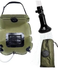 Преносим сгъваем туристически душ 20L