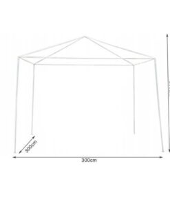 Рамка на беседка 3х3м - пълна P12910