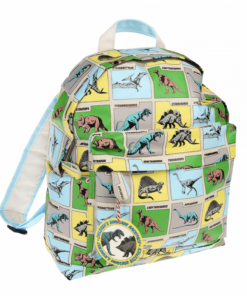 Раница за деца с принт Праисторическа земя Rex London