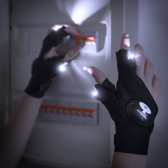 Ръкавици с осветление за ремонти у дома InnovaGoods