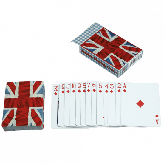 Тесте с карти за игра Union Jack Rex London