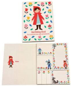 Тефтерче с лепящи листчета Червената шапчица Rex London