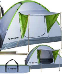 Туристическа палатка Монтана за 2 до 4 човека Trizand