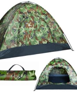 Туристическа палатка за 4 човека камуфлаж Malatec