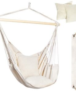 Хамак стол с възглавници Бразилия в бежово