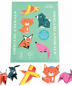 Хартиена игра за деца оригами с животни Rex London