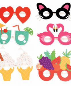 Хартиени парти очила за деца Rex London