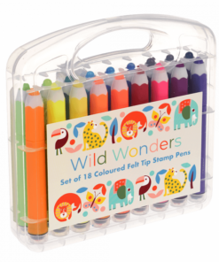 Цветни флумастери за деца Диви чудеса Rex London