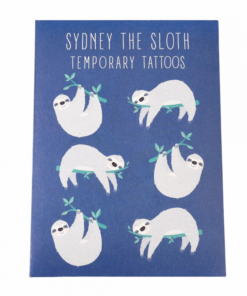 Временнни татуировки за деца Ленивеца Сидни Rex London