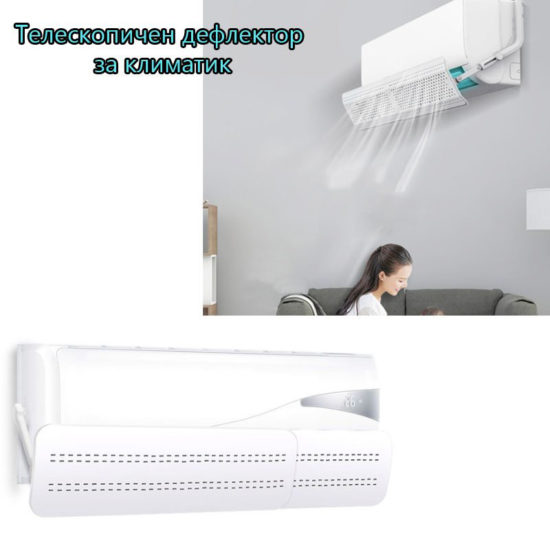 Дефлектор за въздушния поток на климатик