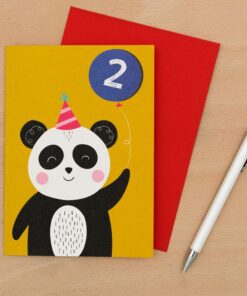 Картичка за рожден ден Панда Rex London