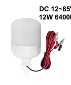 лед крушка за кола с щипки крокодил