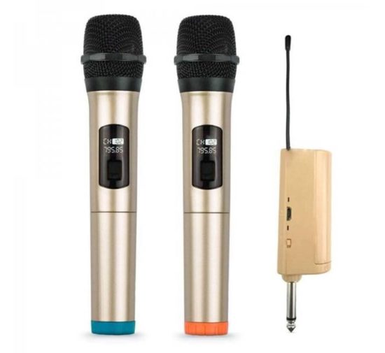 Професионални безжични микрофони SM-820A
