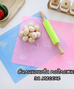 Силиконова подложка за месене и точене