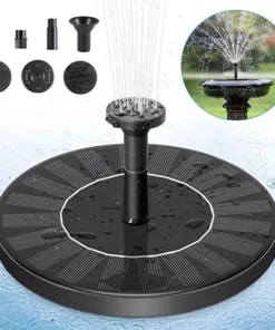 Соларен градински фонтан с помпа