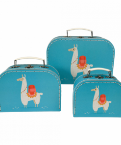 Три детски куфарчета на тема Ламата Доли Rex London