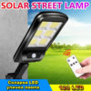 Улична соларна лампа с датчик за движение 120 LED