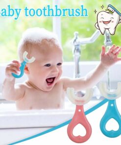 Четка за зъби за бебе U образна форма