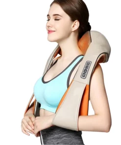 Шиацу масажор за врат и гръб с ръкохватки