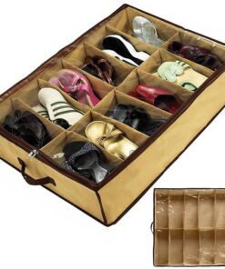 органайзер за обувки с цип за 12 чифта