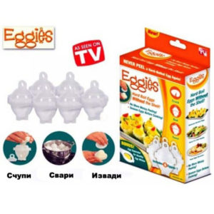 Комплект форми за варене на яйца 6 бр
