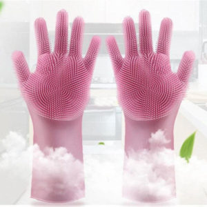 Кухненски силиконови ръкавици за чистене