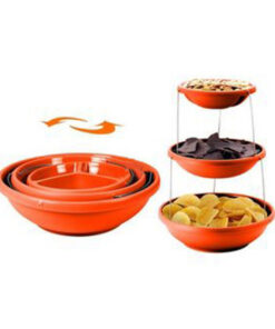 Сгъваема поставка с купи за чипс TwistFold