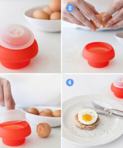 Силиконови форми за яйца Lekue 2 бр