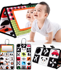 Бебешка мека играчка с огледало Acool Toy