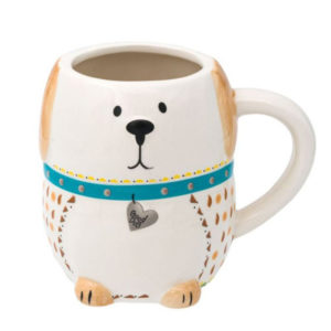 Голяма керамична чаша куче за кафе и чай GOOD DOG