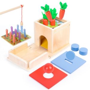 Детска дървена кутия с активности Acool Toy