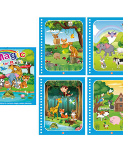 Детска книжка за рисуване с вода Животински свят Acool Toy