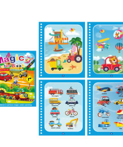 Детска книжка за рисуване с вода Превозни средства Acool Toy