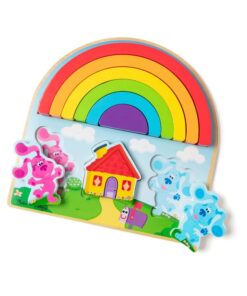 Дървен пъзел за деца Дъга Melissa & Doug