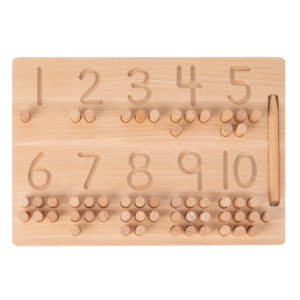 Дървена детска игра с цифри Acool Toy