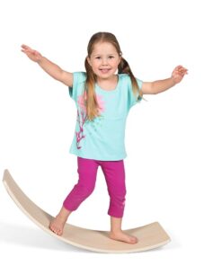 Дървена дъска за баланс за деца Acool Toy