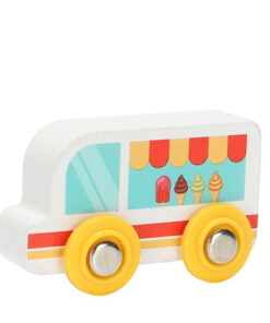 Дървена количка за деца камион за сладолед Acool Toy