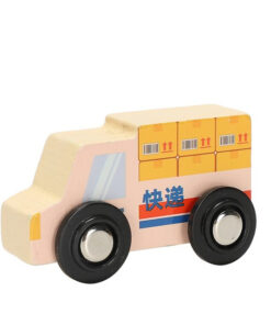 Дървена количка за деца камионче Acool Toy