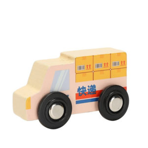 Дървена количка за деца камионче Acool Toy