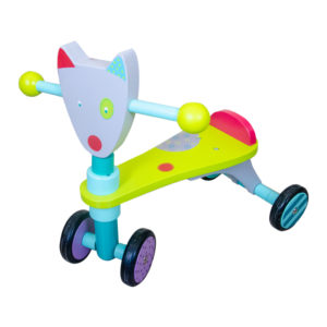 Дървено детско колело за баланс с колелца Acool Toy