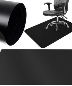 Защитна постелка за стол в черно 100x140см RUHHY