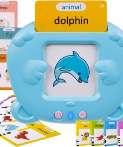 Играчка за учене на английски език в син цвят Kruzzel 21838