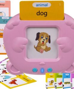 Играчка за учене на английски език четец в розов цвят Kruzzel 21839