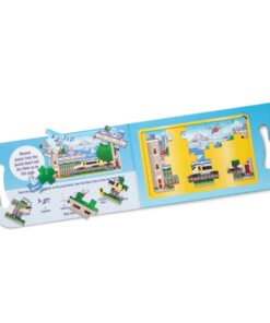 Магнитен пъзел за деца Превозни средства Melissa & Doug