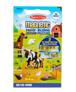 Магнитен пъзел за деца Във фермата Melissa & Doug.