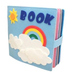 Мека детска тиха книжка с активности Acool Toy